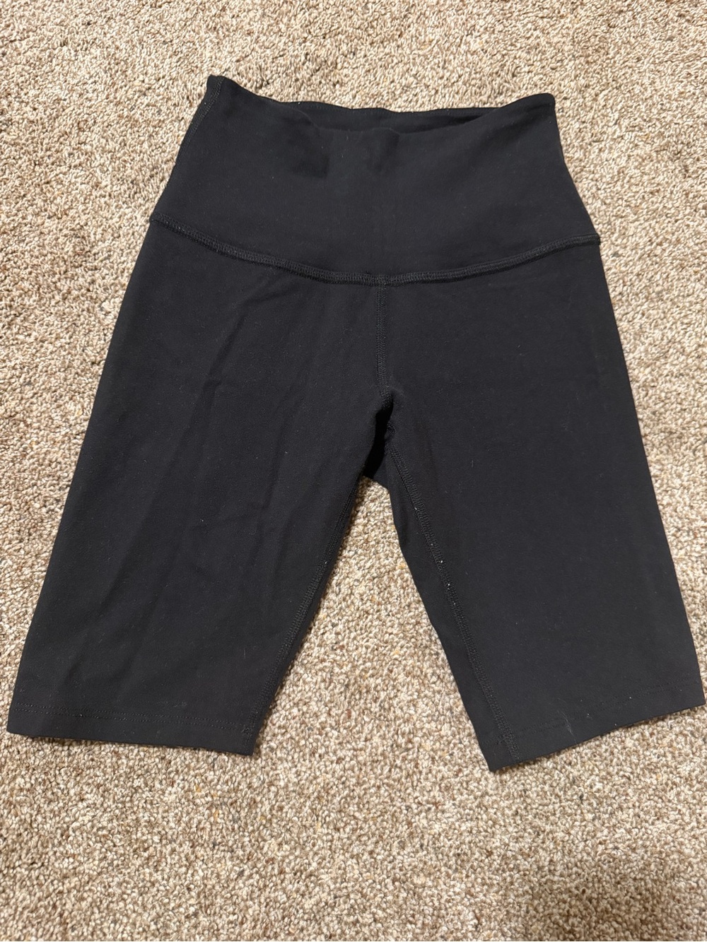 Beyond Yoga High-Rise Black Bike Shorts